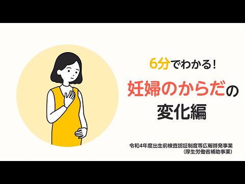 6分でわかる「妊婦のからだの変化編」