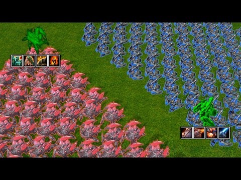 100 Primal Igniters vs Nova's Heckbats, who survives? | Daily SC2 Brawl