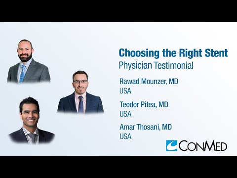 Dr. Mounzer, Dr. Pitea, and Dr. Thosani - Choosing the Right Stent - Physician Testimonial