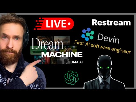 Luma AI Video, Dark AI Agents, Mini Devin AI Software Engineer ++