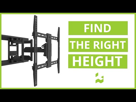 How to Find the Right Height to Mount Your TV | Kanto Solutions