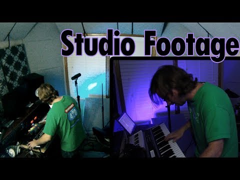 Home Studio Production Footage - Boa Keyboard Synth Solo