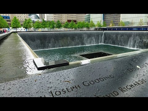 National September 11 Memorial & Museum | New York | 4K Walk New York (August 2022)