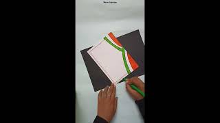 Best Republic Day Card DIY/Handmade Card Ideas #shorts