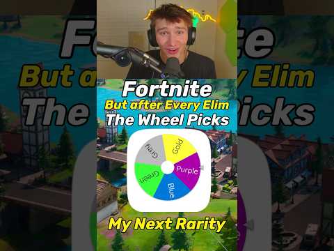 Wheel Picks My New Item Rarity #fortnite