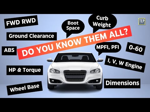 What is HP, Torque, CC, MPFI, Vehicle Dimension, Boot Space, ABS, Wheel Base etc.