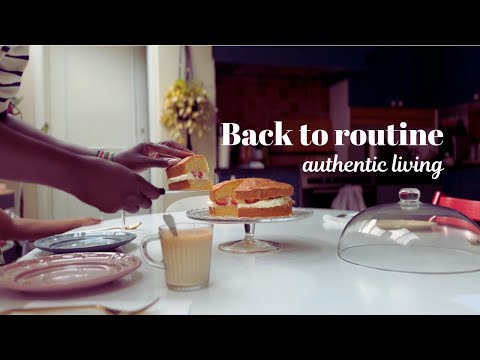 Back to routine | on the cusp of autumn