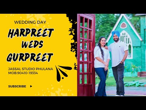 Live Shoot Wedding Day// Harpreet Weds Gurpreet //Jassal Studio MOB :90410-19334