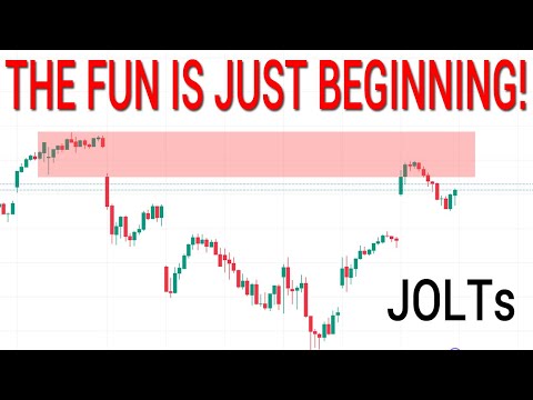 😨JOLTS JOB DATA TOMORROW! ARE YOU SCARED?? Stock Market Technical Analysis.