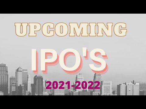 NEW IPOS| UPCOMING BUMPER IPOS| IPOSIN 2021-2022| IPOS IN COMING MONTHS|IPOS IN 2021|IPOS IN 2022