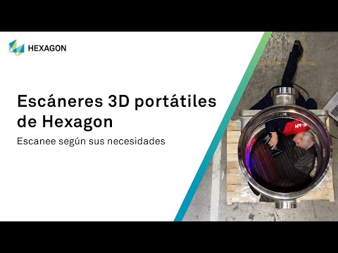 Escanee como lo necesite con los escáneres 3D portátiles de Hexagon