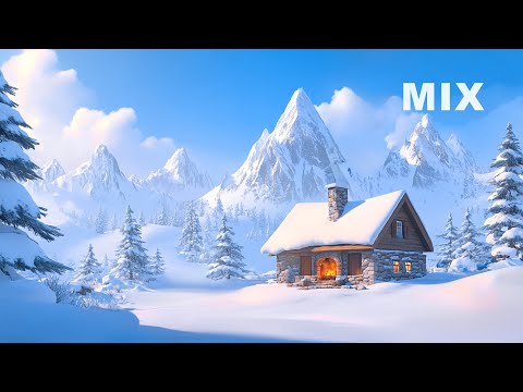 Snowy Cottage Dreams | Piano Music fo Sleep | Relaxing Music for Stress Relief