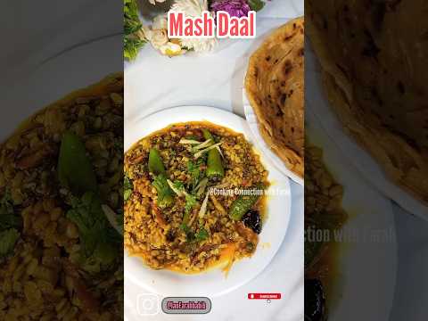 Smoke Daal Mash Recipe by @cookingconnectionwithfarah1804#mashdaalrecipe #daalmashrecipe #shorts