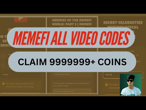 Memefi all video codes  Memefi youtube video  code today  28 October