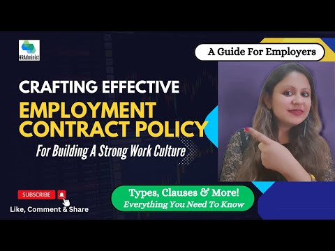 Employment Contract: A Guide To Fair & Effective Policies | Understanding Employment Contract Policy