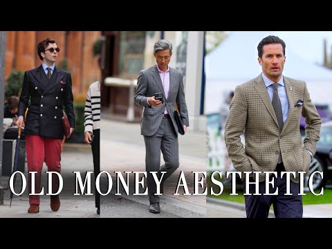 Old Money Aesthetic Men’s Street Style: Timeless Elegance from London, Paris, and Milan