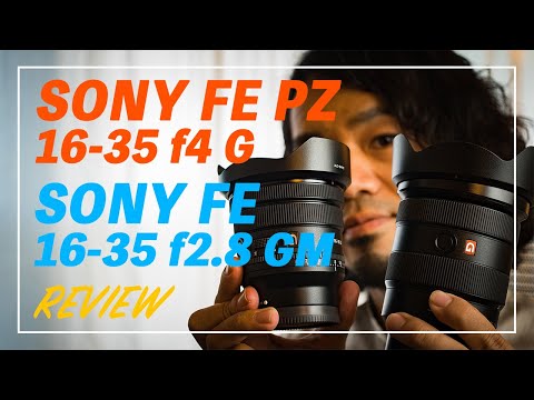 SONY 16-35 FE PZ f4 Gレンズを買ったので、同じく16-35mm f2.8GMレンズと比較レビューします！