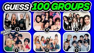 ✨[ULTIMATE KPOP QUIZ] ✨ GUESS 100 KPOP GROUPS - FUN KPOP GAMES 2024