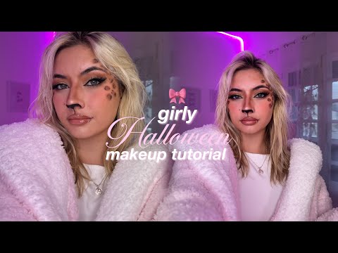 🎀halloween makeup tutorial *GIRLY* {look fácil y rápido, paso a paso…}