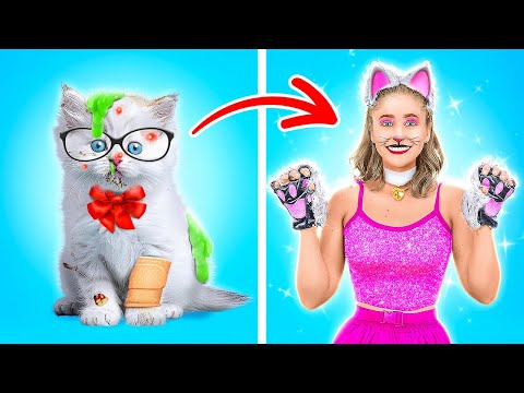 Save This Tiny Cat 🐱 | My Top Secret Hacks for Pet Owners by Rocketmons!