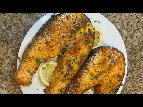 Easy Delicious Salmon Steaks In The Air Fryer: Step By Step