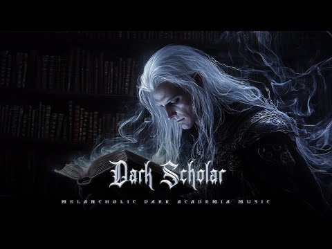 Dark Scholar - Melancholic Piano and Violin for Night Study and Reflection | Dark Academia Music