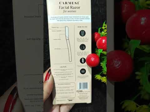 carmasi facial razor for women pain less hair removal #viral #youtube #shorts #short #razor #like