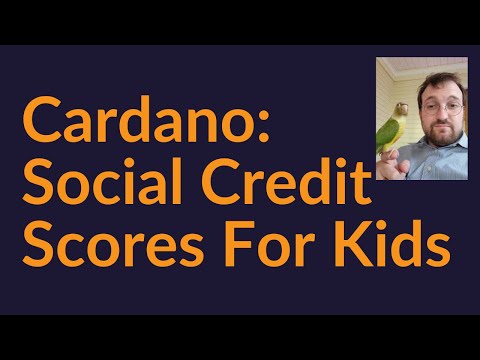 Cardano: Social Credit Scores For Kids