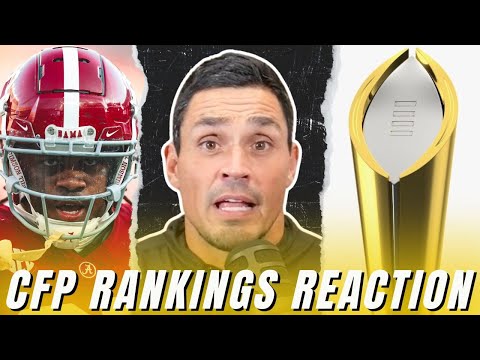 College Football Playoff Rankings Reaction: WEEK 15