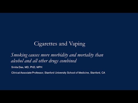 Cigarettes and Vaping: Smoking Causes More Morbidity and Mortality Than All Other Drugs Combined