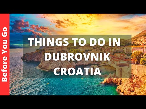 Dubrovnik Croatia Travel Guide: 16 BEST Things to Do in Dubrovnik