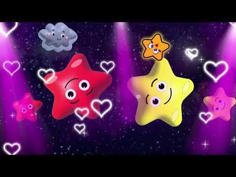 Twinkle Twinkle Little Star Lullaby for Babies to go to Sleep | Hey Makeover Sensory Video