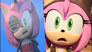 Sonic Prime: Cyborg Amy Rose meets Pirate Amy Rose