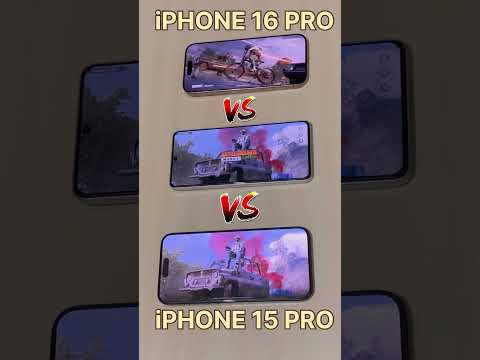 iPHONE 16 PRO☠️Vs iPHONE 16 PRO 💩Vs POCO X6 PRO😈- Bgmi TEST #iphone16pro #pocox6pro #shorts #bgmi