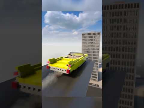 Big and Small Cars vs Buildings