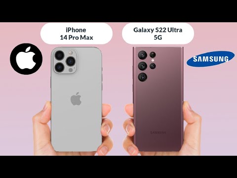 iPhone 14 Pro Max vs Samsung Galaxy S22 Ultra 5G