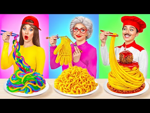 Me vs Grandma Cooking Challenge | Funny Kitchen War by Multi DO Challenge