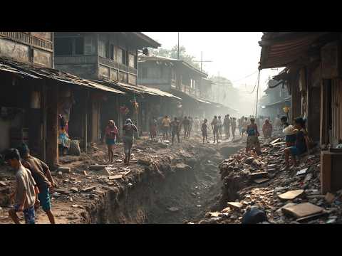 M5 Earthquake enough to tear houses apart! Bandung Regency, Indonesia.