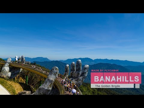 Beautiful Viet Nam | The Golden Bridge - Ba Na Hills - Da Nang | Flycam 4k