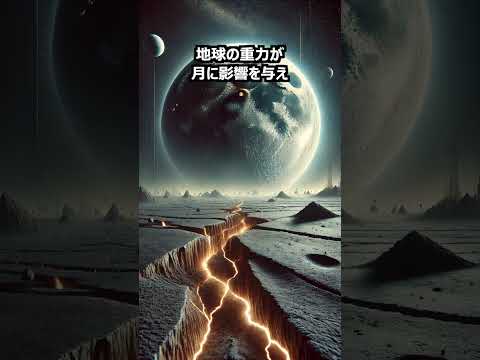 【宇宙雑学】月にも地震がある！？意外すぎる月震の真実 #shorts #NASA #月面 #重力 #アポロ計画 #潮汐力