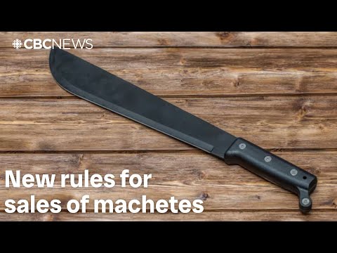 New rules for sales of machetes, long-bladed weapons now in effect in Manitoba