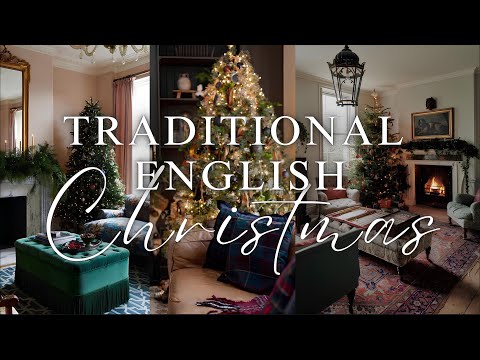 Traditional English Christmas Decor: Curating Nostalgic Elegance for a Warm and Enchanting Holiday🎄✨