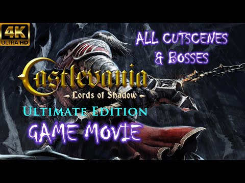 Castlevania: Lords of Shadow - All Cutscenes & Bosses / No Damage + Trials, Paladin (Game Movie) 4K