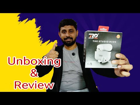 RD WS-43 Earbuds Unboxing And Review | RD Mobile Accessories