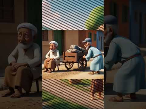 ek bacche ne budhe aadmi ki madad Islamic 3D Animated Story 3d animation