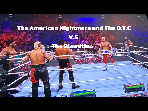 The American Nightmare and The Original Tribal Chief V.S The Bloodline in a  Street Fight Match