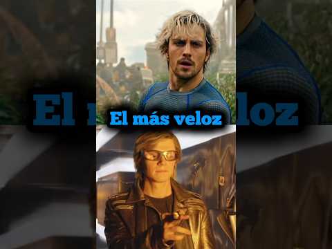 Quien es más veloz El QuickSilver del ucm o xmen #quicksilver #ucm #marvel #xmen #shorts#ageofultron