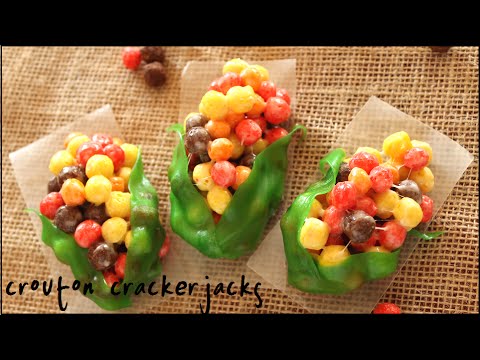 Indian Corn Marshmallow Cereal Treats for Thanksgiving!