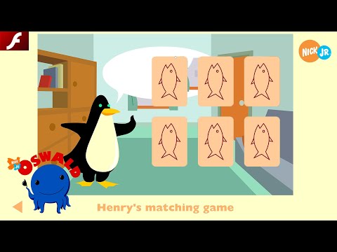 Oswald™: Henry's Matching Game (Flash) - Nick Jr. Games