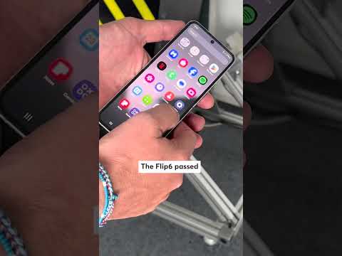 Samsung Galaxy Z Flip6 Drop Test